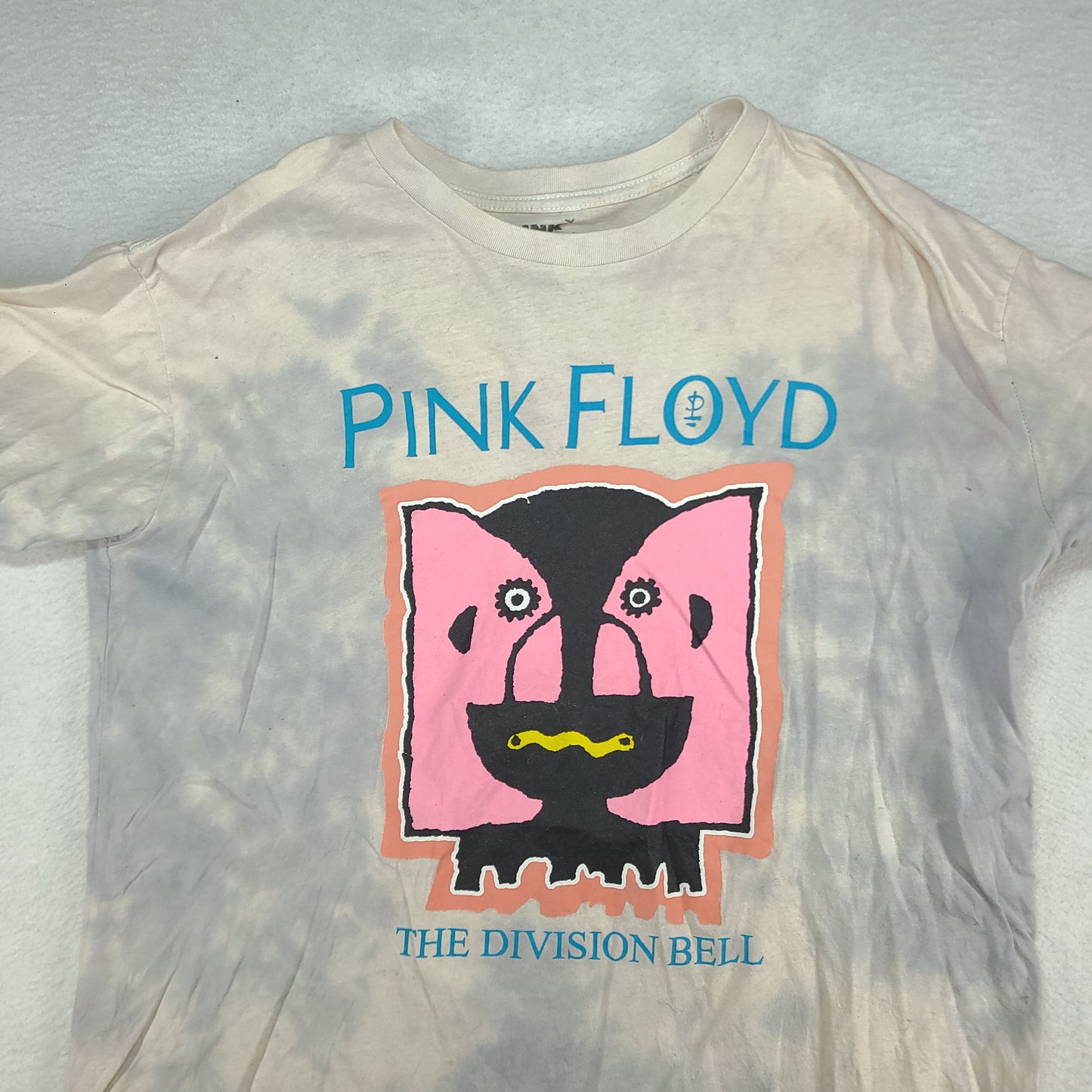 Pink Floyd Shirt Grey Short Sleeve Graphic Tee Size XL Rock Band Adult