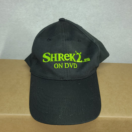 Vintage Shrek 2 Hat DVD Promo Strapback Dreamworks Adult Black
