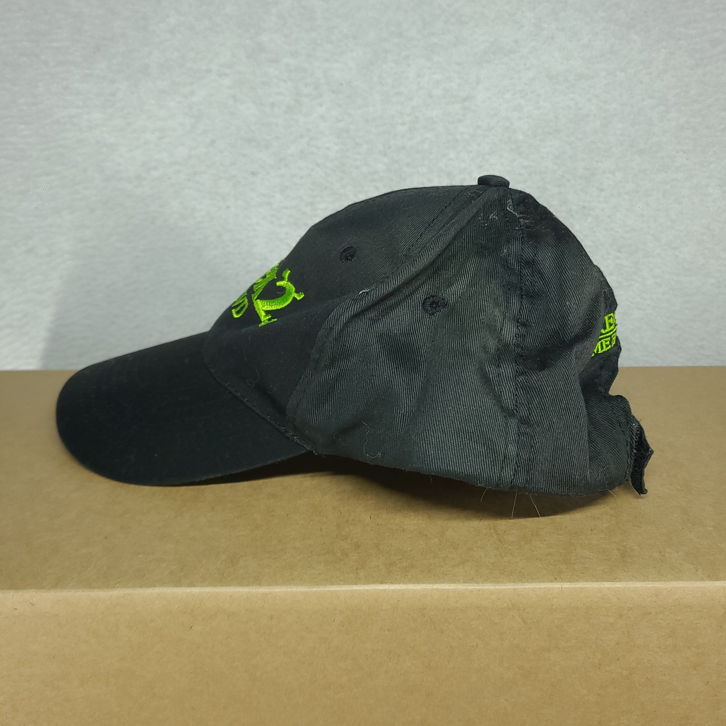 Vintage Shrek 2 Hat DVD Promo Strapback Dreamworks Adult Black