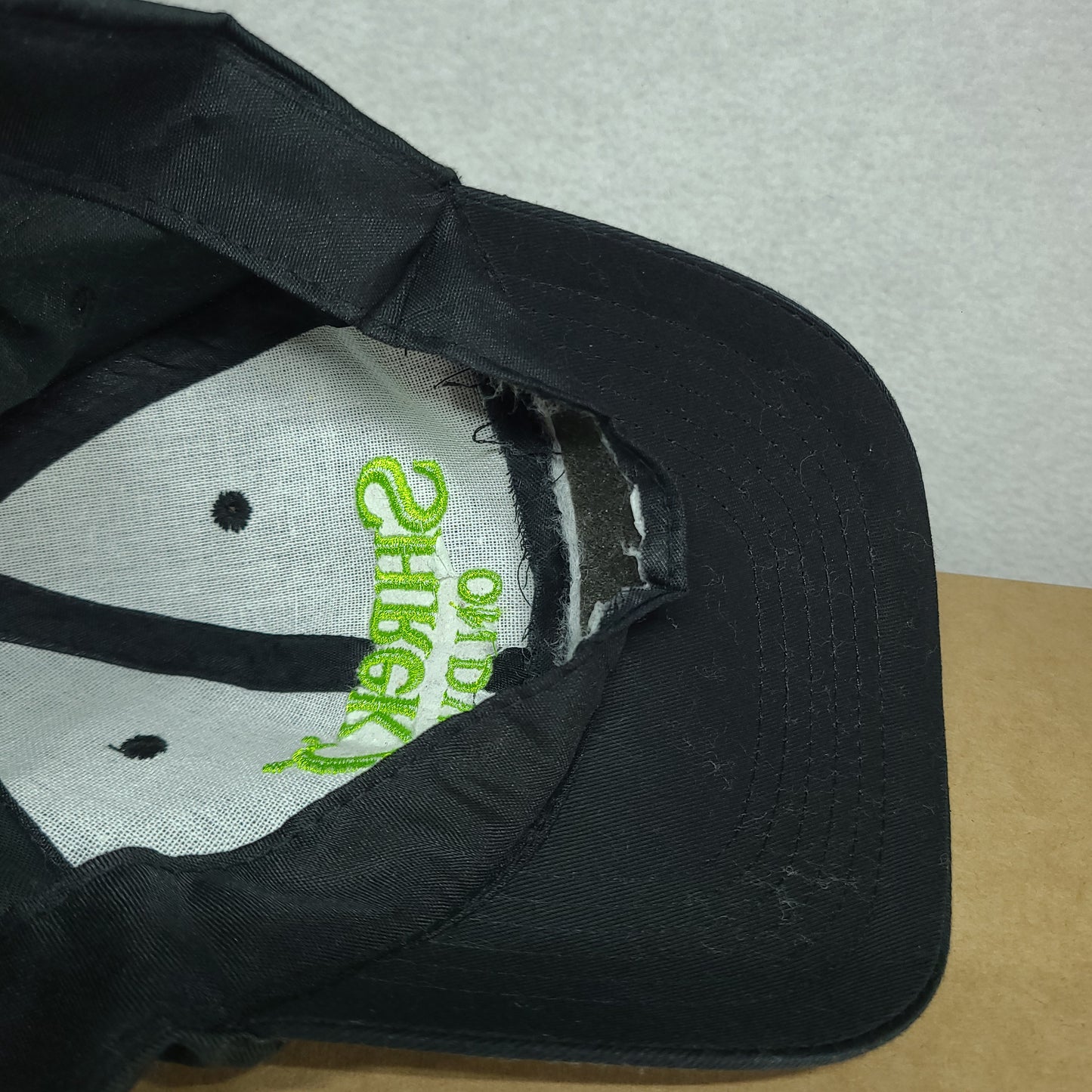 Vintage Shrek 2 Hat DVD Promo Strapback Dreamworks Adult Black