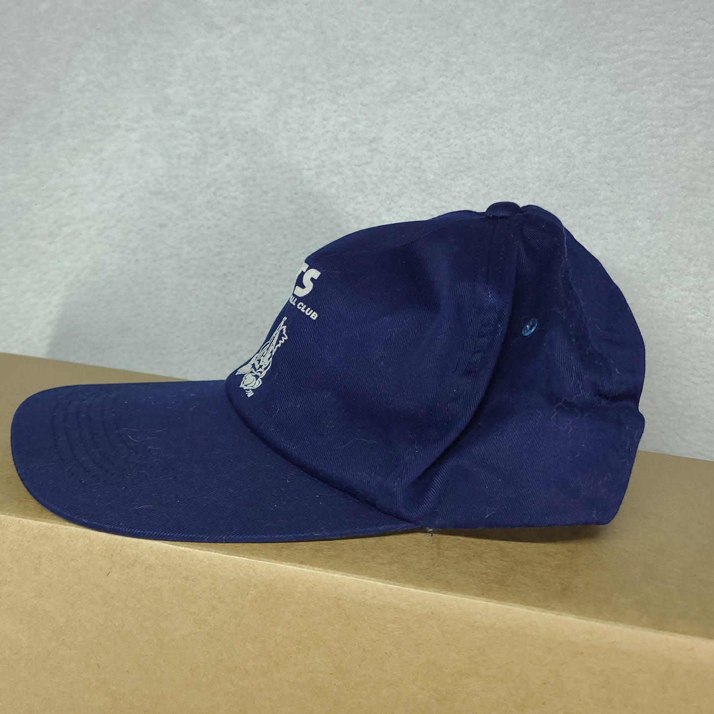 Vintage Geelong Cats Hat Snapback Blue Adult AFL Geelong Football Club Collectors Cap
