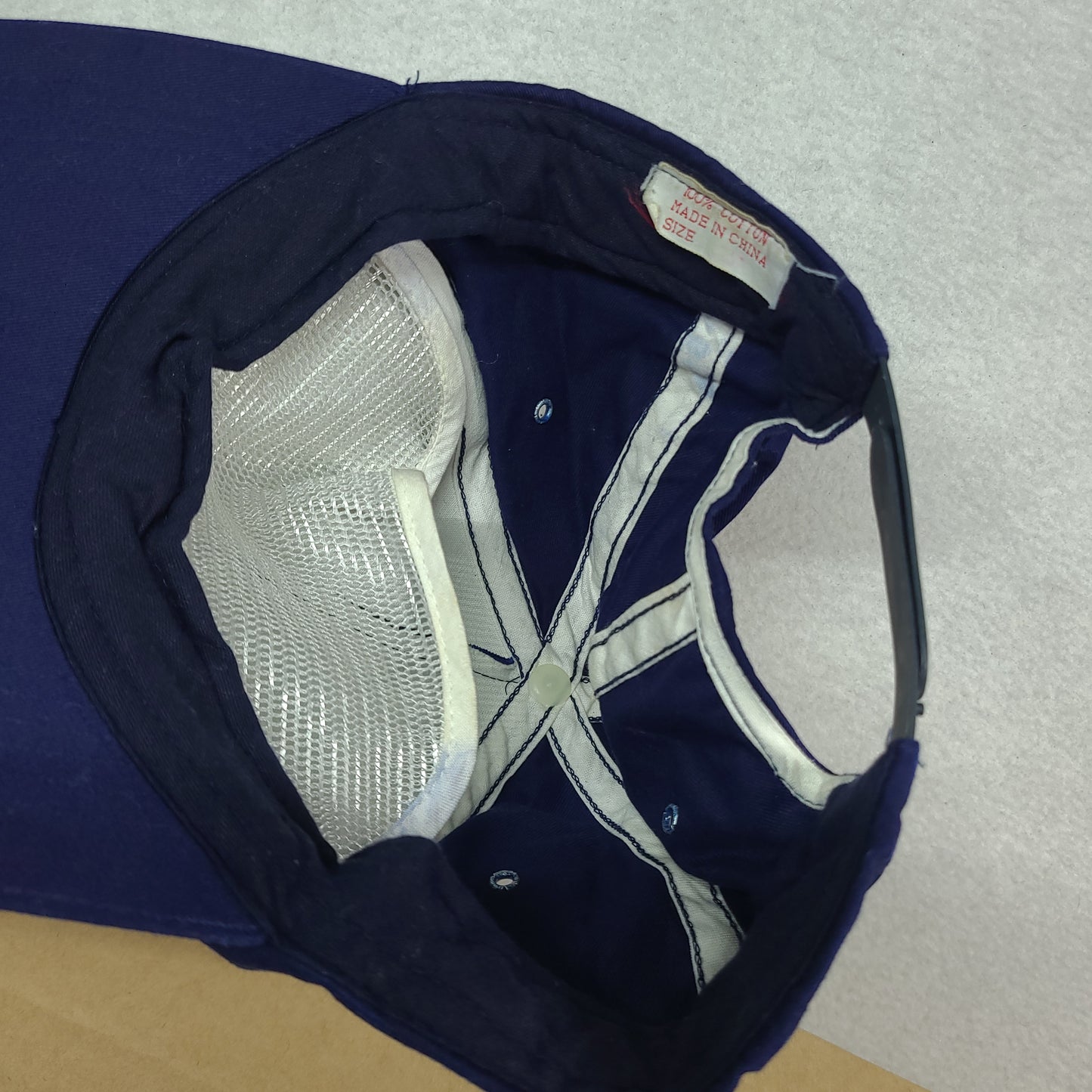 Vintage Geelong Cats Hat Snapback Blue Adult AFL Geelong Football Club Collectors Cap