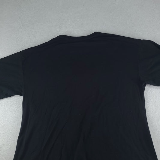 Space Jam Shirt Black ReCommerce Size M / L Adult Short Sleeve Graphic Tee AOP