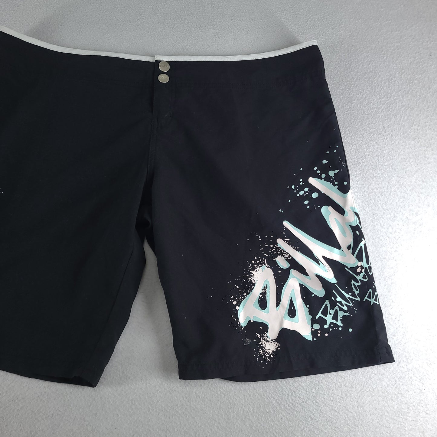 Billabong Womens Shorts Y2K Size 16 Spellout Casual Beach Surf Summer