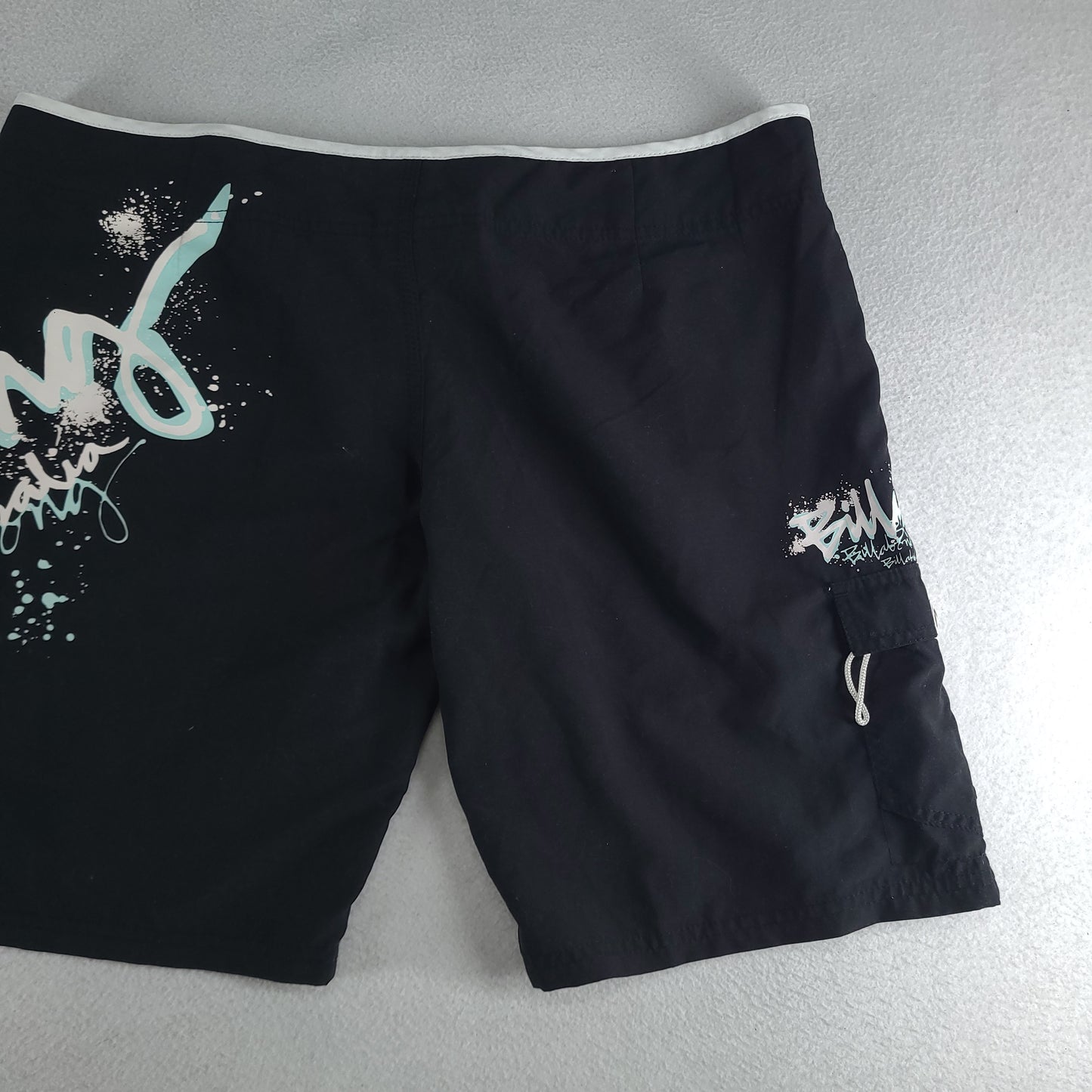 Billabong Womens Shorts Y2K Size 16 Spellout Casual Beach Surf Summer