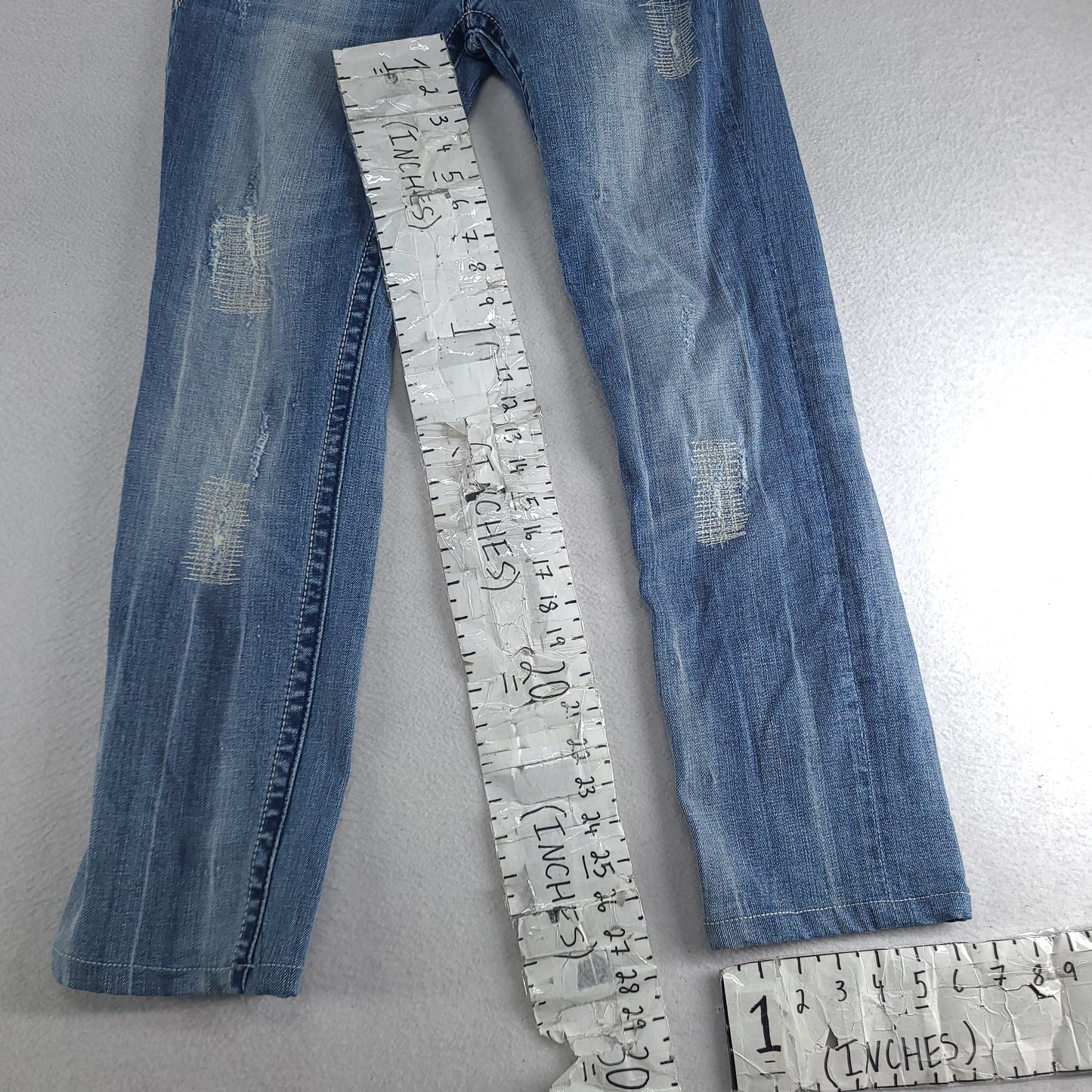 Miss Me Jeans Adult Womens Y2K Bejewelled Skinny Size 30