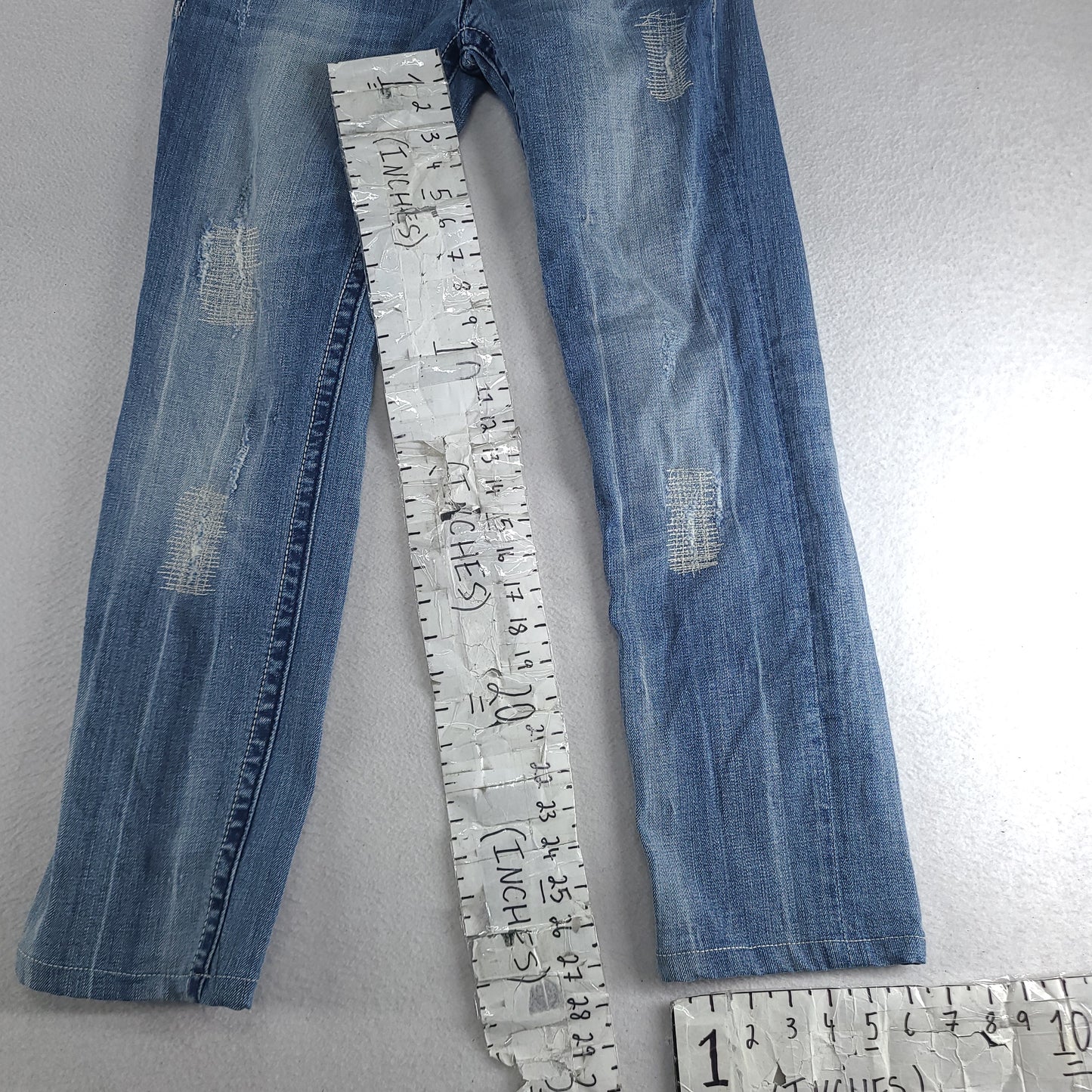 Miss Me Jeans Adult Womens Y2K Bejewelled Skinny Size 30