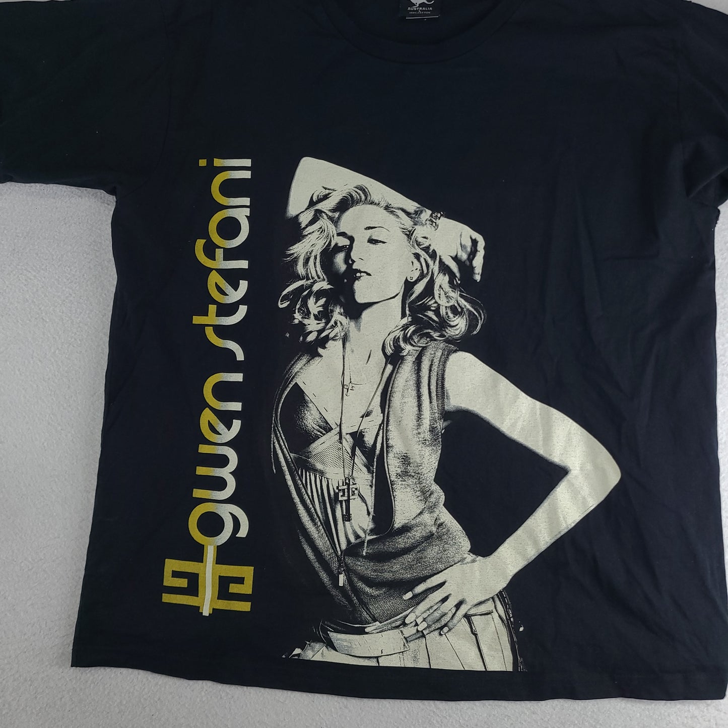 Vintage Gwen Stefani Shirt Y2K 2007 Sweet Escape Tour Black Tee Size L