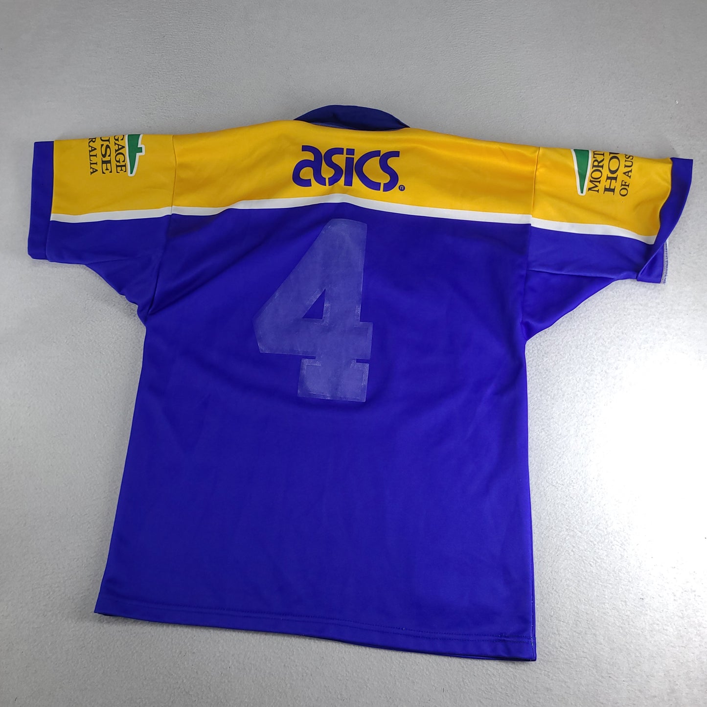 Vintage Parramatta Eels Rugby League Jersey 2001 Y2K Size L ASICS NRL