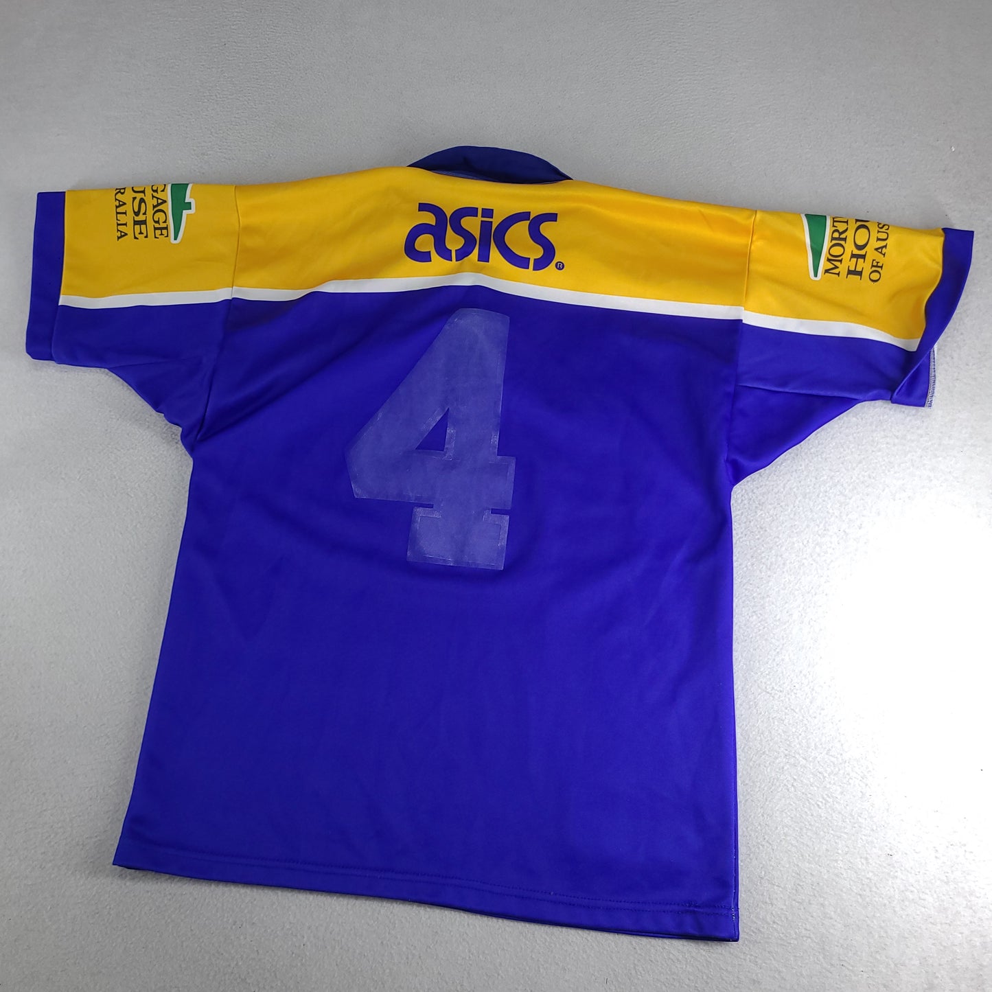Vintage Parramatta Eels Rugby League Jersey 2001 Y2K Size L ASICS NRL