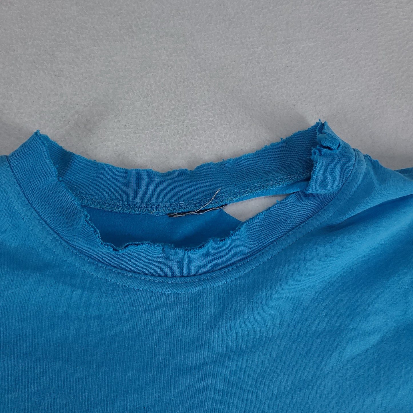 Vintage Byrning Spears Shirt Thrashed XL Adult Casual Distressed Blue Tee Surf