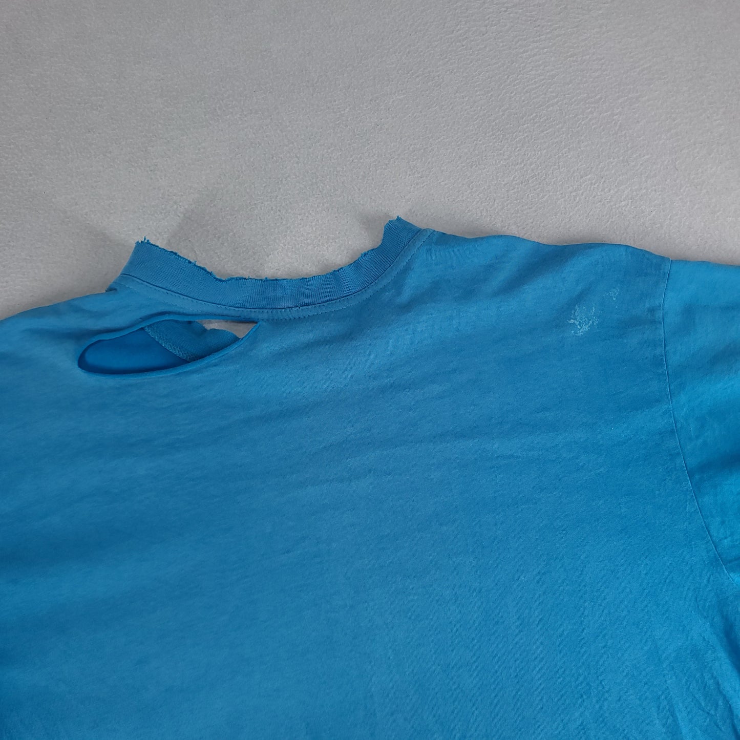 Vintage Byrning Spears Shirt Thrashed XL Adult Casual Distressed Blue Tee Surf