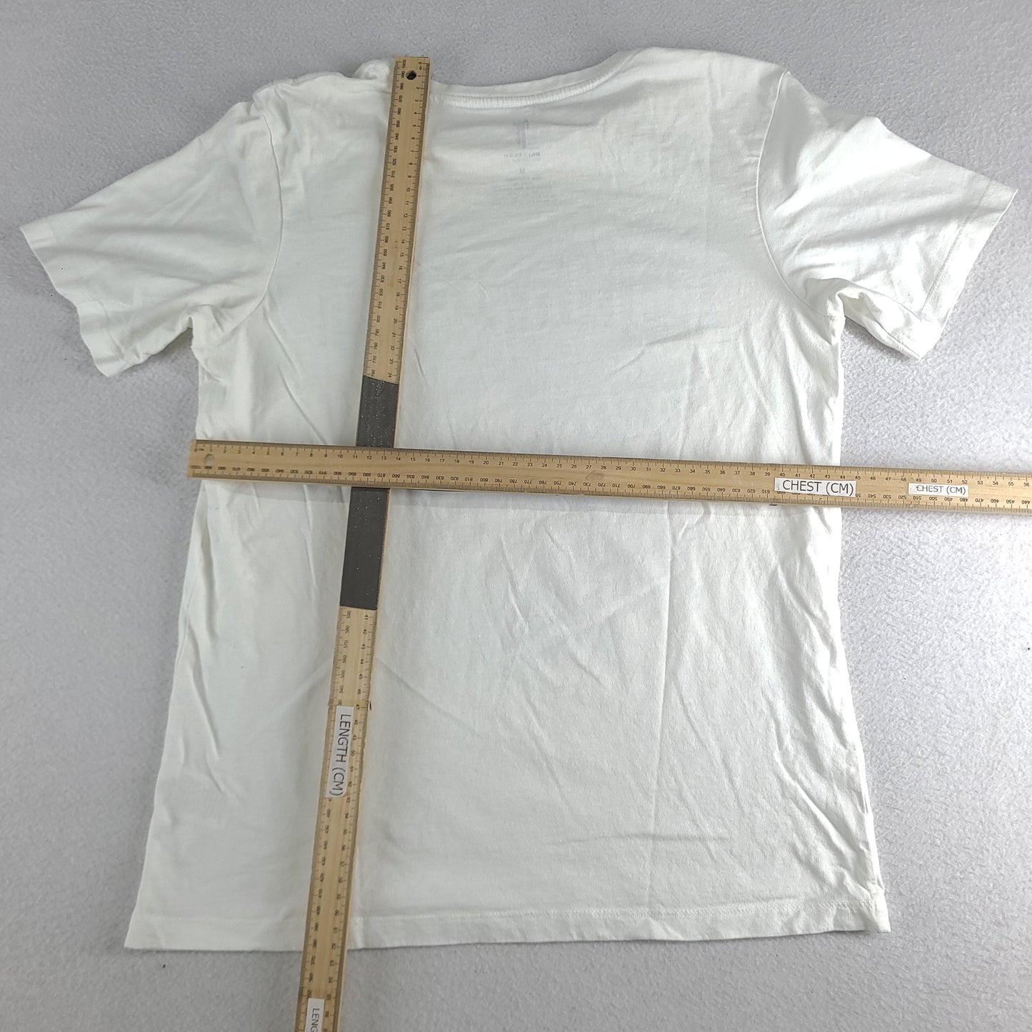 Billie Eilish Shirt White Short Sleeve Graphic Tee Womens Basic Size M Cotton Casual