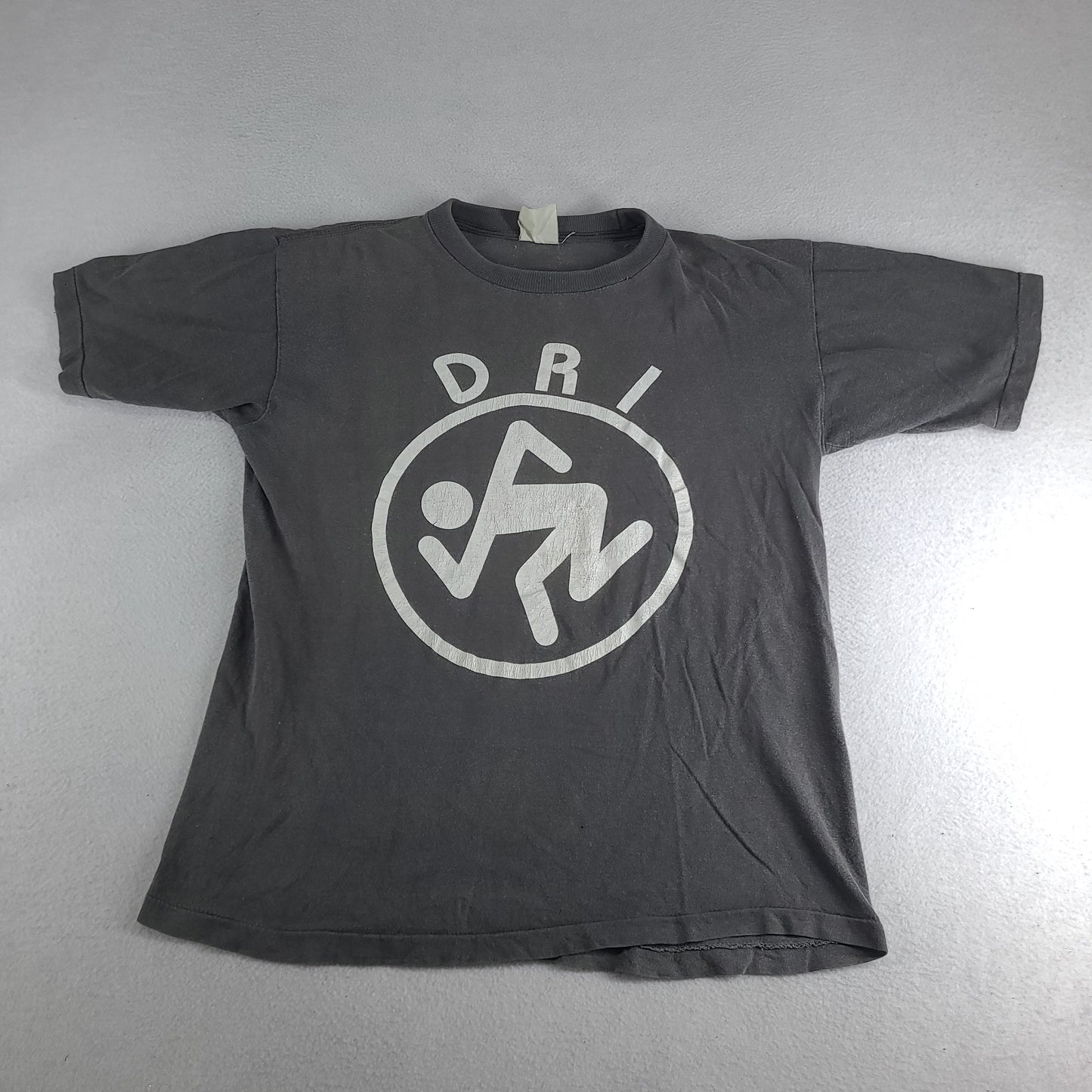 Vintage DRI Shirt Dirty Rotten Imbeciles Crossover Thrash Australian Tour Graphic Tee Size M / L