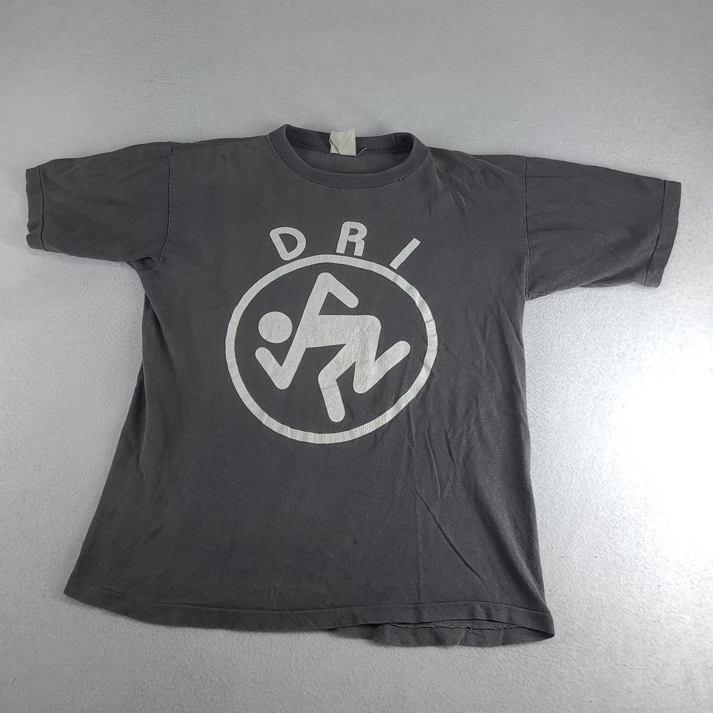 Vintage DRI Shirt Dirty Rotten Imbeciles Crossover Thrash Australian Tour Graphic Tee Size M / L