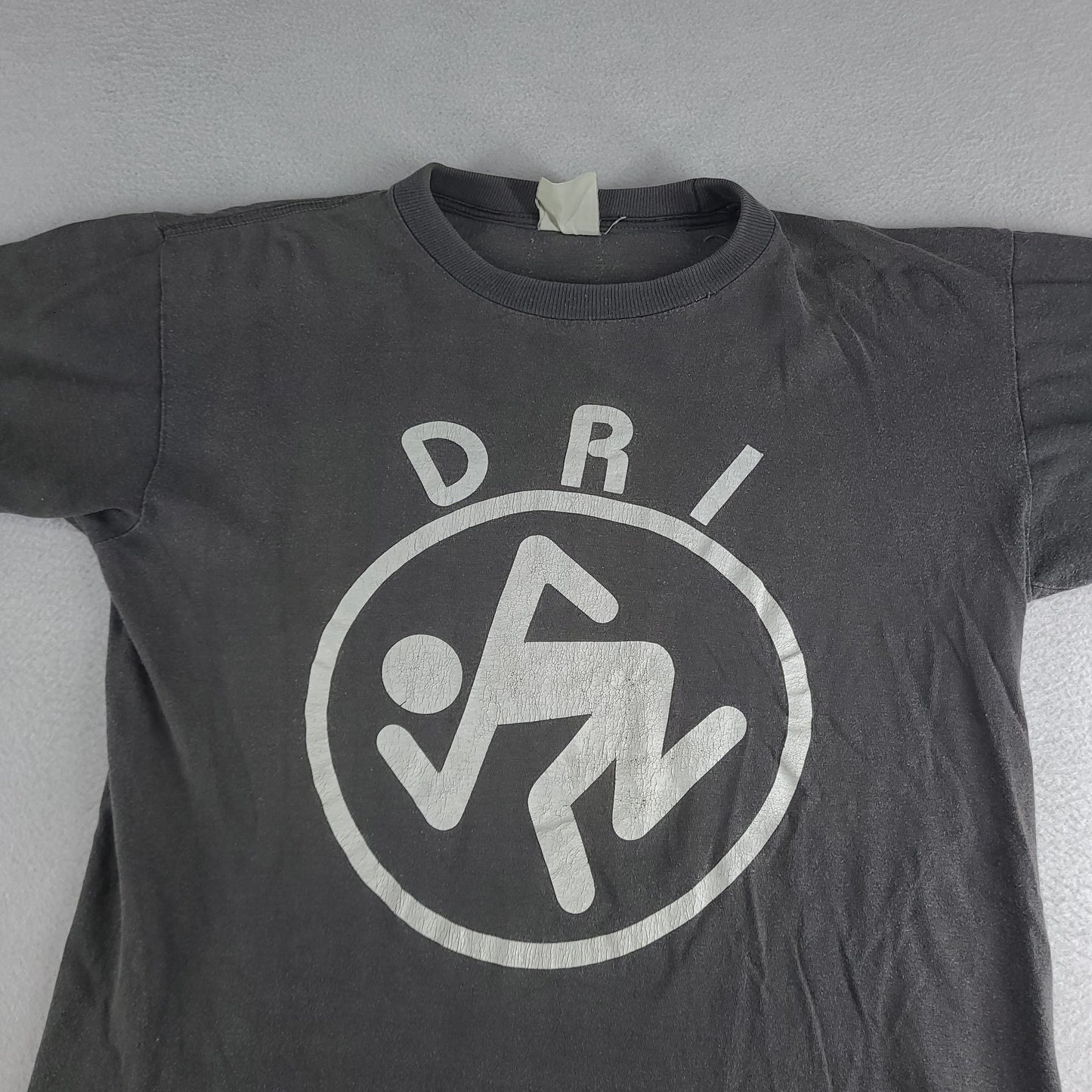 Vintage DRI Shirt Dirty Rotten Imbeciles Crossover Thrash Australian Tour Graphic Tee Size M / L