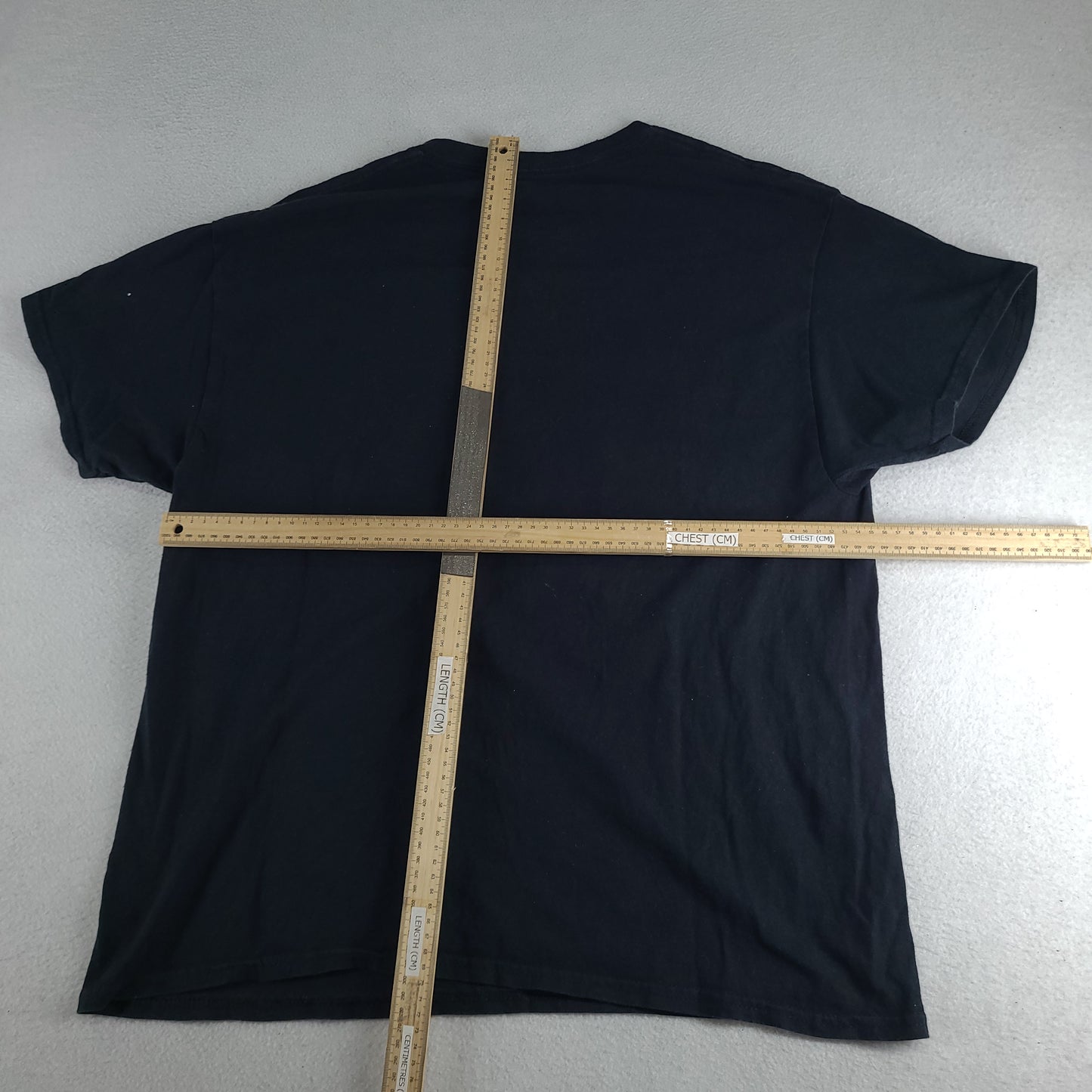 Powerpuff Girls Shirt Black Graphic Tee Modern Recommerce Size XL Cotton Casual Adult